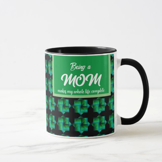 ATT VARA MAMMA GÖR MITT HELA LIV KOMPLETT  MUGG (Höger)