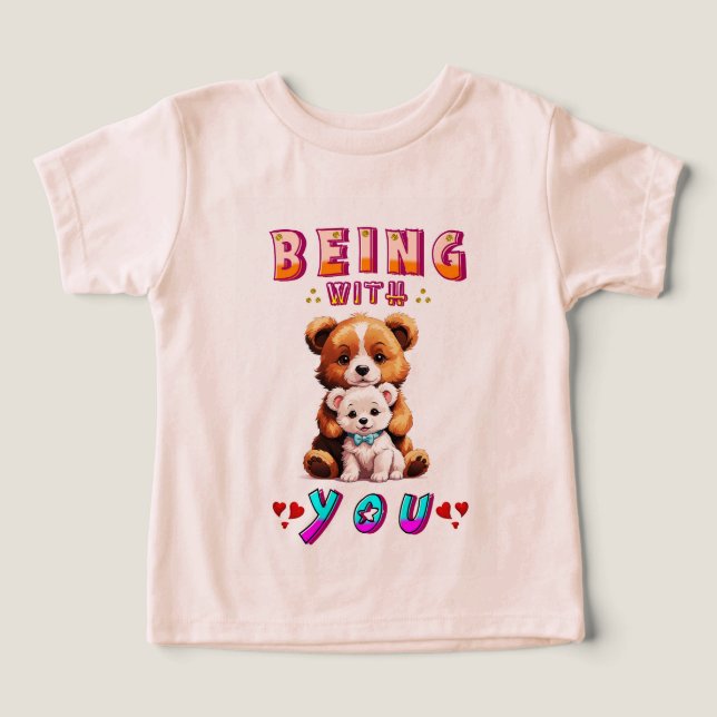 Att vara med dig t shirt (Design Framsida)