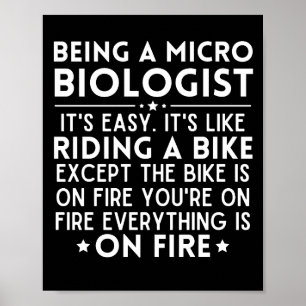 Att vara mikrobiolog är enkelt som att vara en Rid Poster