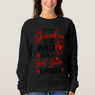 Att vara mormor är en ära att vara Underbar mormor T Shirt