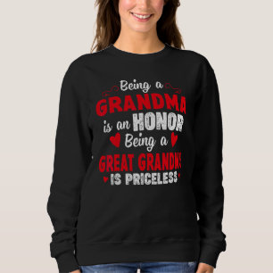 Att vara mormor är en ära att vara Underbar mormor T Shirt