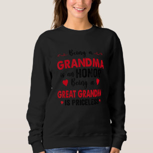 Att vara mormor är en ära att vara Underbar mormor T Shirt