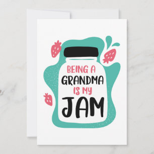Att vara mormor är min Sylt Tack Kort