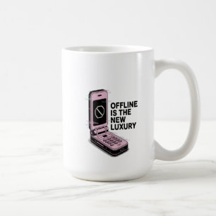 Att vara offline är den nya lyxen kaffemugg