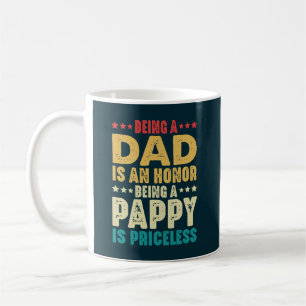 Att vara Pappa är en ära att vara en papperskammar Kaffemugg