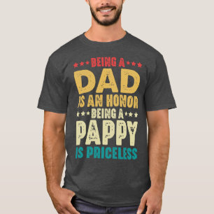 Att vara Pappa är en ära att vara en papperskammar T Shirt