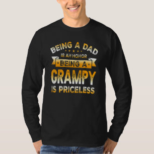 Att vara Pappa är en ära att vara en skurk är en ä T Shirt