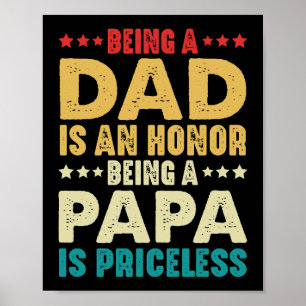 Att vara Pappa är en ära för att vara Pappa är ovä Poster