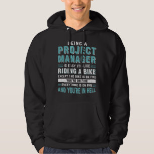 Att vara projektledare är enkelt som att rida en hoodie