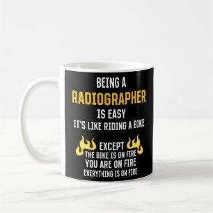 Att vara radiograf är en enkel radiologitekniker kaffemugg