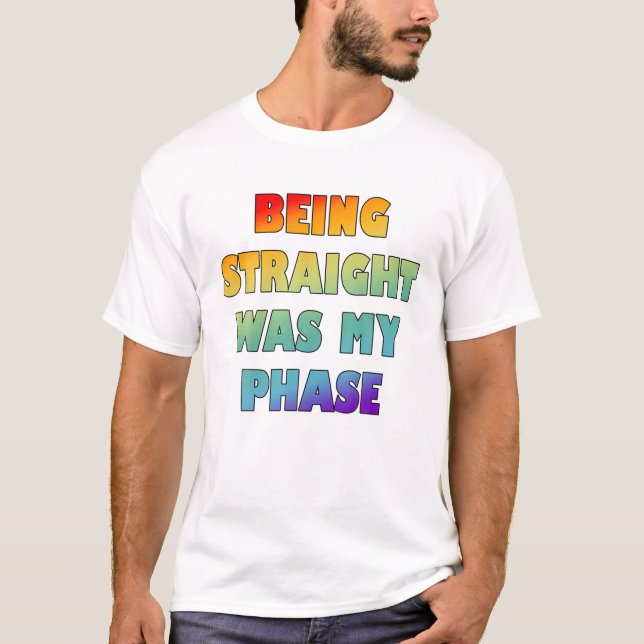 Att vara Rak var min fas T Shirt (Framsida)
