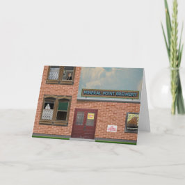 "Att vara säker vid bryggeriet medan maskor produc Kort