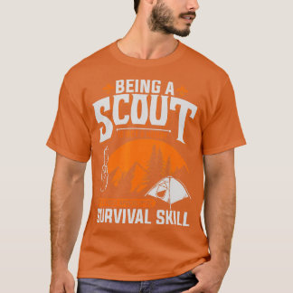 Att vara scout är inte en Hobby Boys Girls. T Shirt