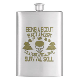 Att vara Scout är inte en hobbyklassikerflaska Fickplunta