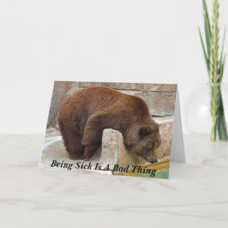 Att vara sjukt är en dåligasak kort
