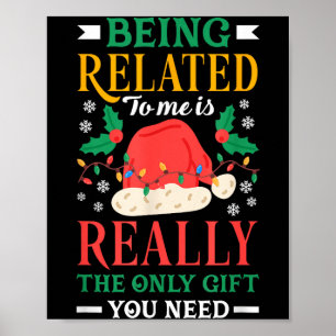 Att vara släkt är det enda som behövs Roligt Poster