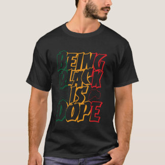 Att vara svart är påve t shirt