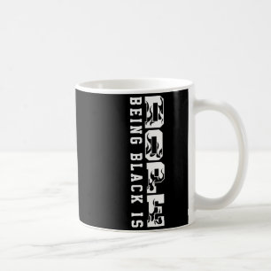 Att vara svart är svart historia Hbcu melanin afri Kaffemugg