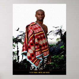 Att vara ung, begåvad och svart poster