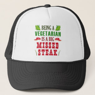 Att vara vegetarian är en stor felad grej keps