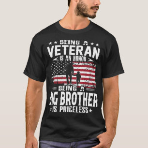 Att vara veteran är en ära att vara en stor skurk. t shirt