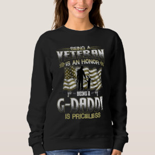 Att vara veteran är en ära Att vara G-daddy är pri T Shirt