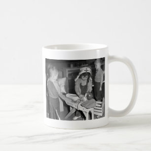 Att vårda skolar: 40-tal kaffemugg