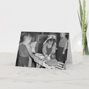 Att vårda skolar: 40-tal kort