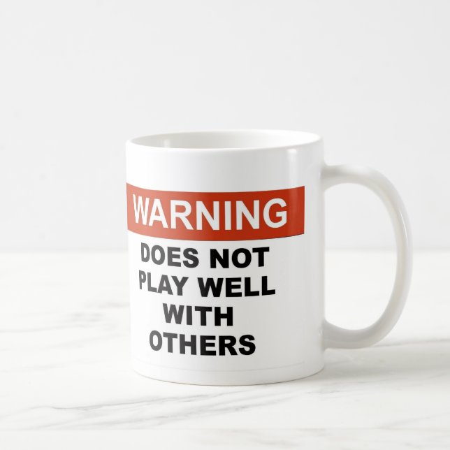 ATT VARNA GÖR NOTPLAY VÄL MED ANDRA KAFFEMUGG (Höger)