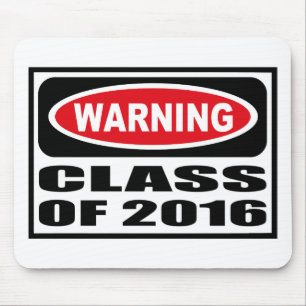 Att varna KLASSIFICERAR AV Mousepad 2016 Musmatta