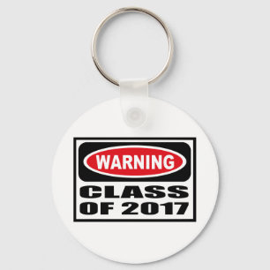 Att varna KLASSIFICERAR AV nyckelringen 2017 Nyckelring
