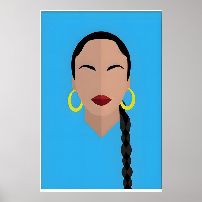 Att värna om dagen Inspirerad original ikon design Poster (Framsidan)