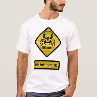 Att varna undertecknar - Landmines T Shirt
