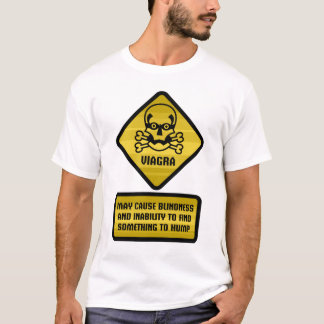 Att varna undertecknar - Viagra Tee Shirt