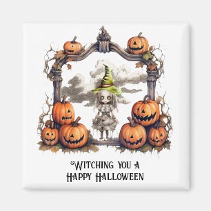 Att väva dig Happy halloween Magnet