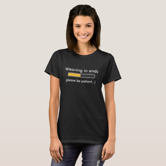 Att väva in avslutar statuspubt-skjortan tee shirt (Hel framsida)