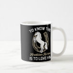 Att veta att den arabiska hästen är till Kärlek är Kaffemugg<br><div class="desc">Att veta att den arabiska hästen är till Kärlek är till honom - hästar</div>