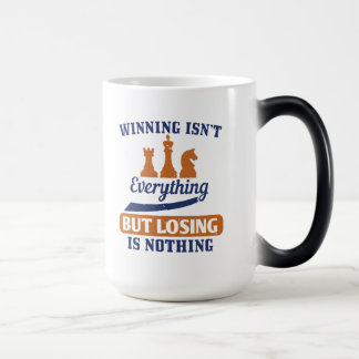 Att vinna är inte allt, men att förlora är ingenti magisk mugg