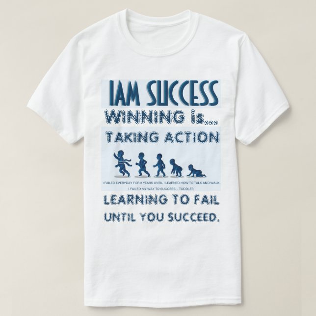 ATT VINNA ÄR T SHIRT (Design framsida)