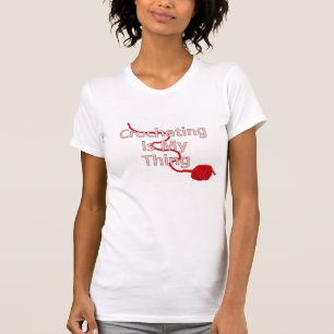 Att virka är min sak t shirt