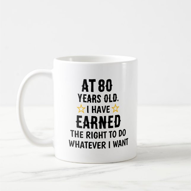 Åtta 80 år har tjänat Högerna att göra vad Kaffemugg (Vänster)