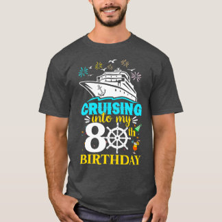 Åtta 80-årsdagen av min 80-årsjubileum t shirt