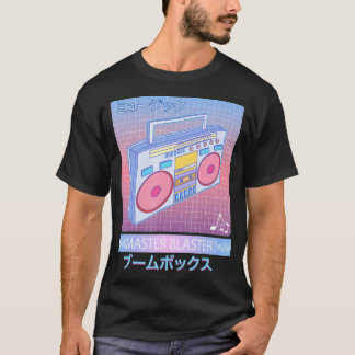 Åtta 80s-bandspelarens japanska repro-ruta för Vap T Shirt