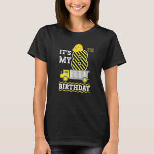 Åtta år Gamla pojkflicka Det är min åttonde födels T Shirt