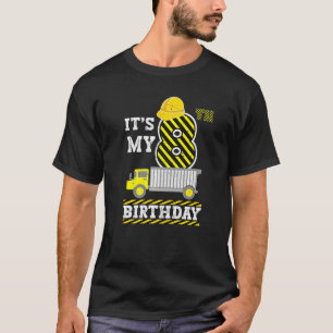 Åtta år Gamla pojkflicka Det är min åttonde födels T Shirt