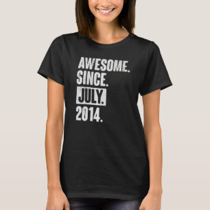 Åtta år gammal åttonde födelsedagen Fantastisk sed T Shirt