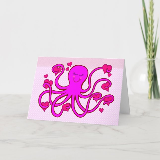 Åtta Armar skulle vara för få Helgkort (Framsida)