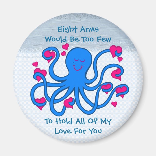 Åtta Armar skulle vara för få Magnet (Framsidan)