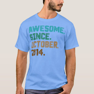 Åtta års gamla gåvor från Fantastisk sedan oktober T Shirt