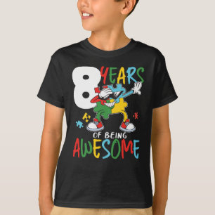 Åtta års medvetande om födelsedagspunkt eller f t shirt